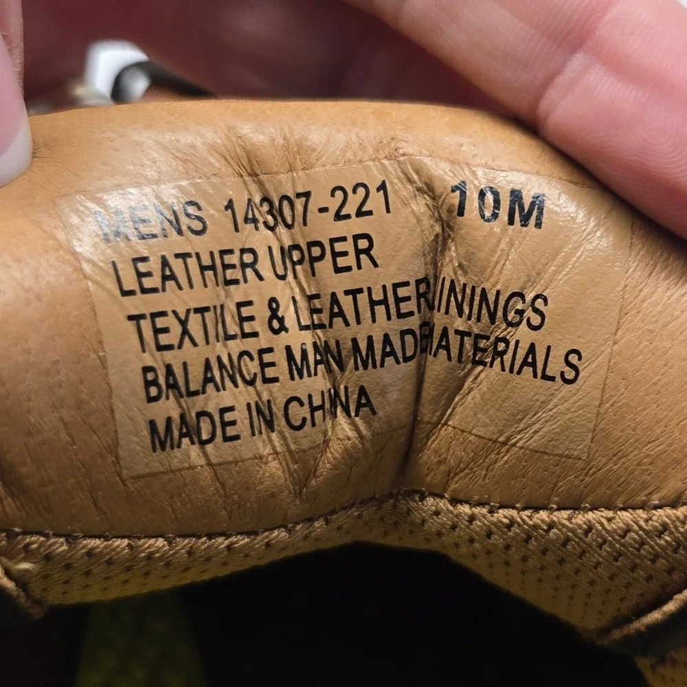 Florsheim Comfortech Leather Sneakers Men 10M Cognac Brown Casual Dress Shoes